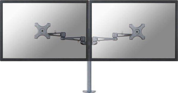 Newstar Flachbildschirm-Tischhalterung für 2 LCD-Displays